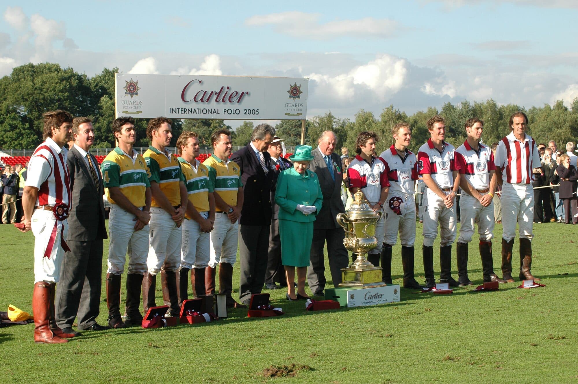 Cartier International Polo 2005 presentation ceremony